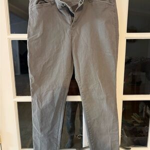 Old Navy Charcoal Pixie Trousers